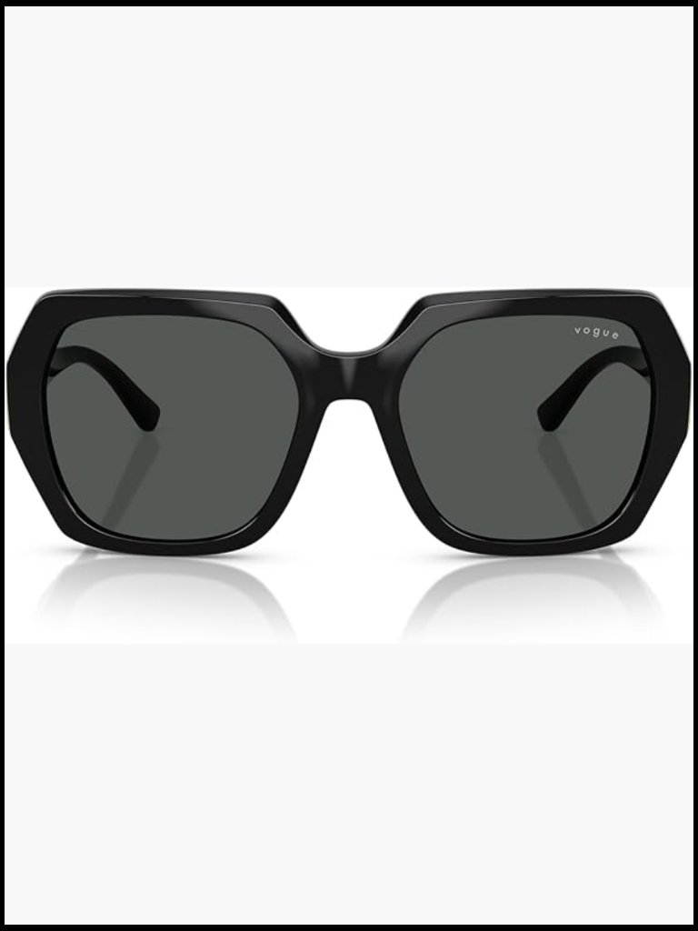 Square Plastic Sunglasses With Uv Protection